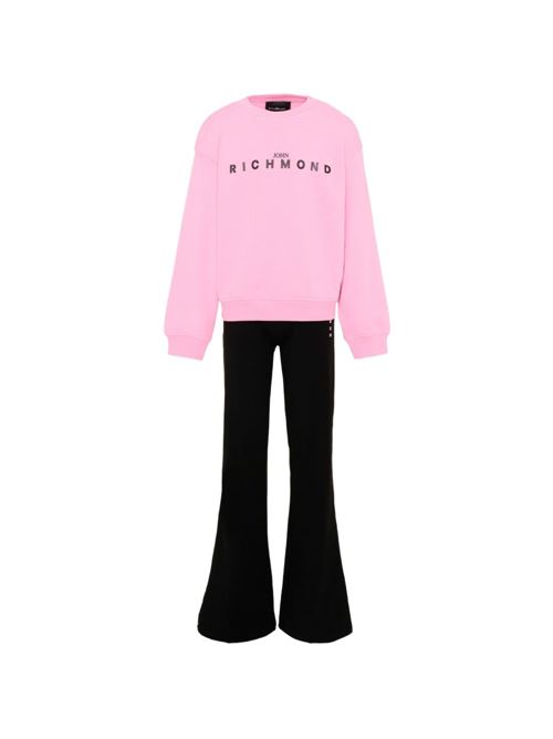 Completo bambina Richmond Junior rosa e nero RICHMOND Junior | RGP26014CFBLJPINKBLK
